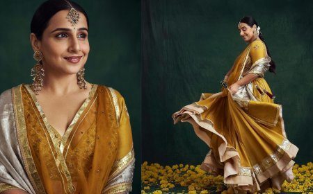 Vidya Balan's Traditional Lehnga At  Anant Radhika Wedding  Looked Stunning And Impressive