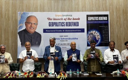 Geopolitics Redefined By K. Siddhartha Launched By Dr. Vinay Sahasrabuddhe At Delhi’s Constitution Club