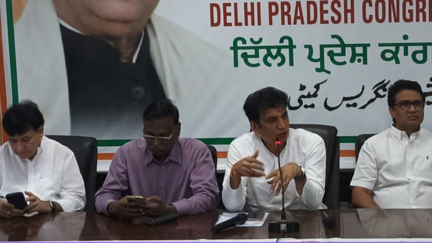 Kejriwal Government Fails In Power, Water, Education, Health, Price Rise, Unemployment & Water-Logging: Devender Yadav