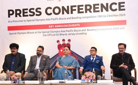 Special Olympics Bharat Unveils New Team India jersey