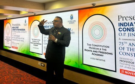India’s First Constitution Museum Inaugurated At O.P. Jindal Global University