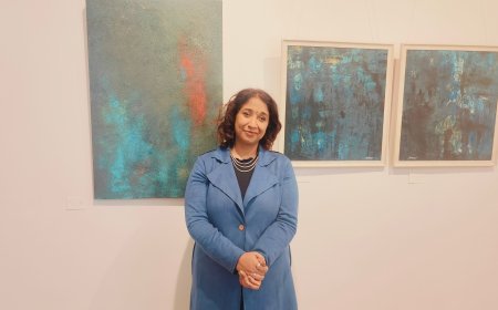 Solo Art Exhibition By Anjali Misra Inaugurated At Lalit Kala Akademi