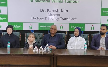 Fortis Escorts, Okhla Achieves India’s First Successful Treatment Of Bilateral Wilms Tumour In Children