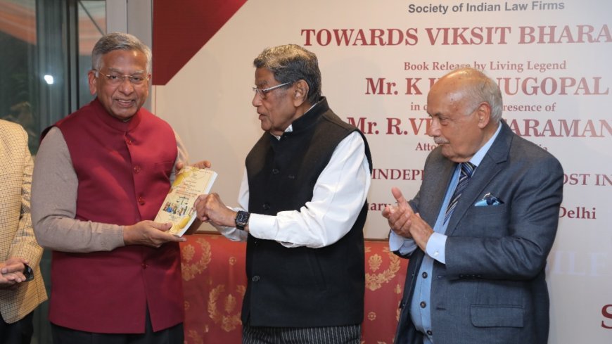 Attorney General Of India Mr. K.K. Venugopal Launches Book Celebrating 75 Years of Republic