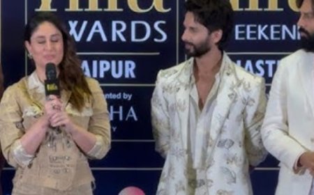 Kareena Kapoor Khan And Shahid Kapoor Reunite At IIFA 2025, Bringing Lost Friends And Ex-Lovers Together