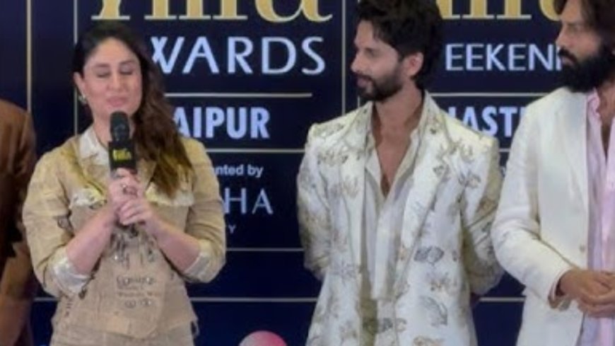 Kareena Kapoor Khan And Shahid Kapoor Reunite At IIFA 2025, Bringing Lost Friends And Ex-Lovers Together