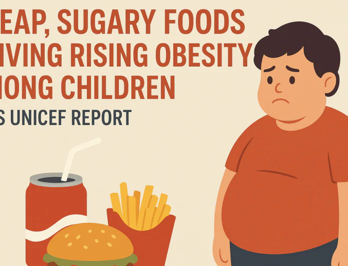 Cheap, Sugary Foods Fuel Rising Childhood Obesity, Creating Global Double Burden Of Malnutrition: UNICEF Report