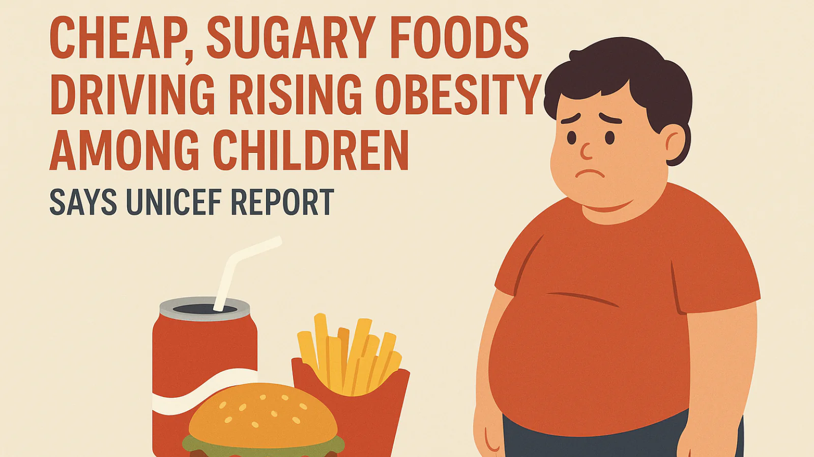 Cheap, Sugary Foods Fuel Rising Childhood Obesity, Creating Global Double Burden Of Malnutrition: UNICEF Report