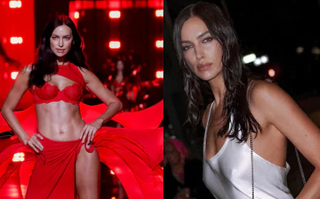 Irina Shayk Dazzles In Satin Slip Dress At Victoria’s Secret Fashion Show 2025 After Party