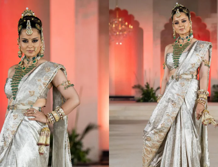 Kangana Ranaut Stuns In A Royal Comeback On The Ramp – A True Queen Of Style And Elegance