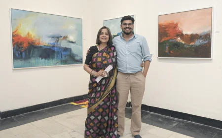 Neena Singh Explores Stillness And Transformation Through Abstract Expressions In ‘Echoes of Becoming’ At Bikaner House