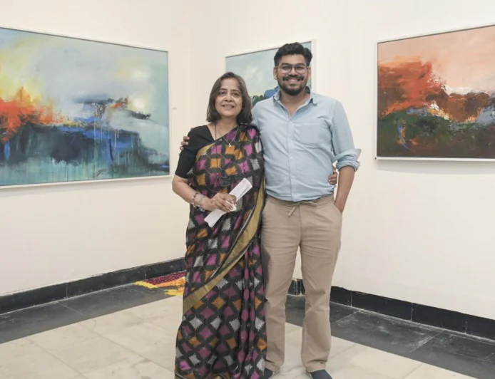 Neena Singh Explores Stillness And Transformation Through Abstract Expressions In ‘Echoes of Becoming’ At Bikaner House