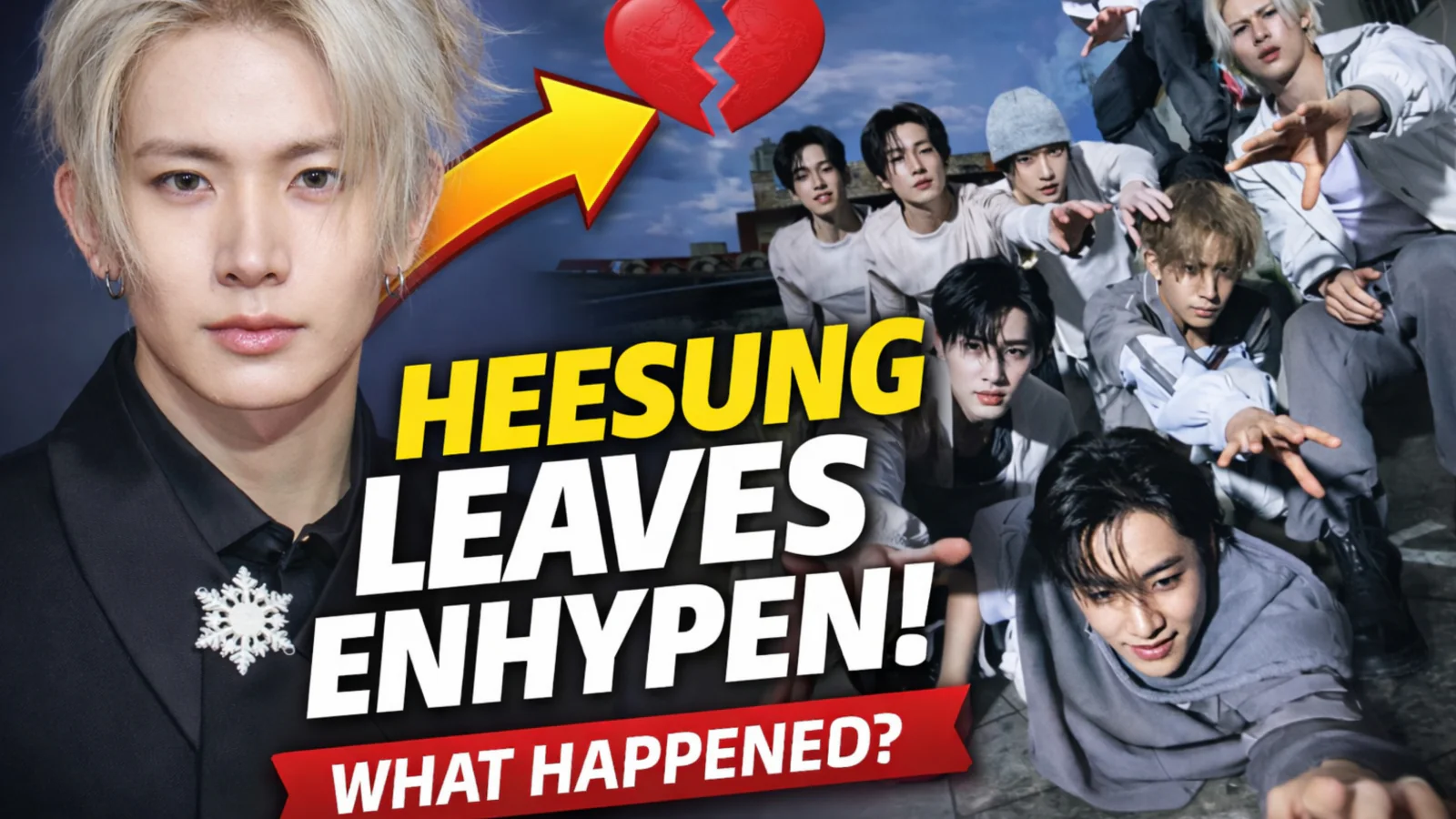 ENHYPEN’s Heeseung Leaves Group After Six Years, Plans Solo Debut