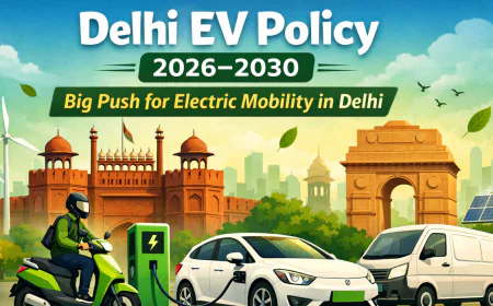 Delhi EV Policy 2026–2030: Big Push For Electric Mobility In Delhi