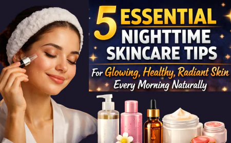 Night Skincare Tips For Glowing Skin: 5 Essential Night Tips for Glowing, Healthy, Radiant Skin Every Morning Naturally
