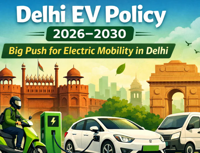 Delhi EV Policy 2026–2030: Big Push For Electric Mobility In Delhi