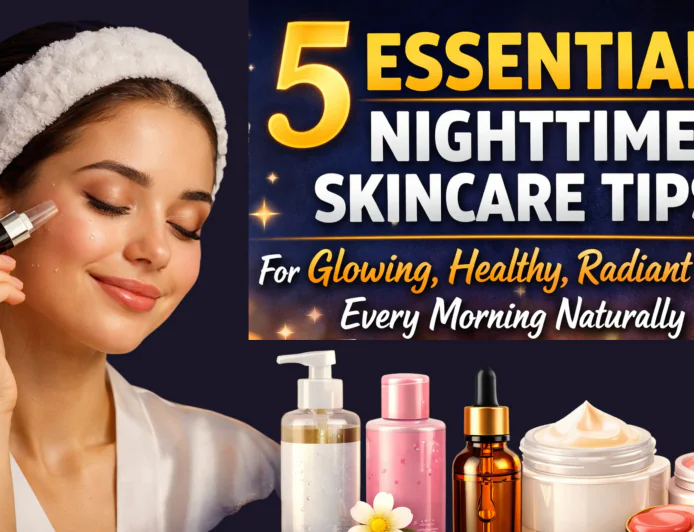 Night Skincare Tips For Glowing Skin: 5 Essential Night Tips for Glowing, Healthy, Radiant Skin Every Morning Naturally
